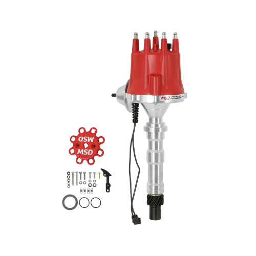 PartzBiz CM: 8363-Cadillac V8 Distributor w/Vacuum Advance