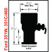 PartzBiz CM: 85211-Ford 351C-460 CAM Sync Plug PartzBiz CM: 85211-Ford 351C-460 CAM Sync Plug