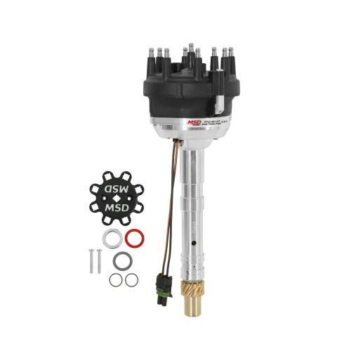 PartzBiz CM: 85705-Chevy Pro-Billet Racing Distributor
