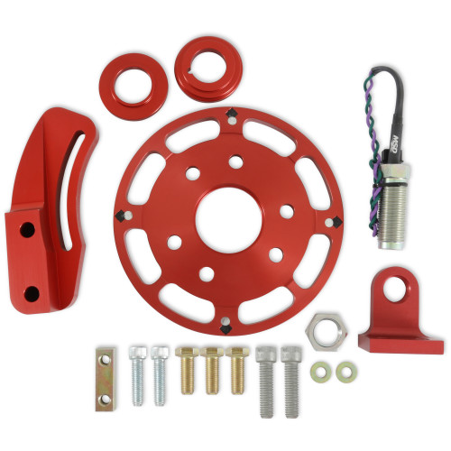 PartzBiz CM: 8600-MSD Crank Trigger Wheel Kit - Flying Magnet - SBC - 6.25 in.
