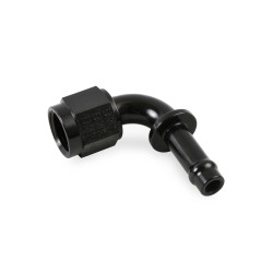 PartzBiz CM 2935 - 6AN Fitting 90 Deg Single Barb, Black