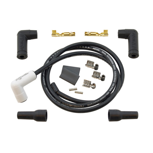 PartzBiz CM: 170901C-ACCEL 90 องศา Universal Ceramic Booted Single Wire ชุดเปลี่ยน PartzBiz CM: 170901C-ACCEL 90 องศา Universal Ceramic Booted Single Wire ชุดเปลี่ยน