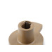 PartzBiz CM: 8132-ACCEL Distributor Cap & Rotor Kit - HEI Style - Tan
