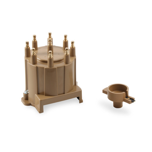 PartzBiz CM: 8132-ACCEL Distributor Cap & Rotor Kit - HEI Style - Tan