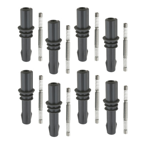 PartzBiz CM: 170033-ACCEL High Performance Ignition Coil boots, 2004-2008.5 Ford 3-valve engines, Black, 8-Pack PartzBiz CM: 170033-ACCEL High Performance Ignition Coil boots, 2004-2008.5 Ford 3-valve engines, Black, 8-Pack