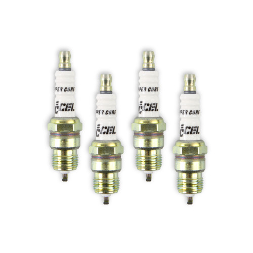 PartzBiz CM: 0576S-4-ACCEL HP Copper Spark Plug - Shorty
