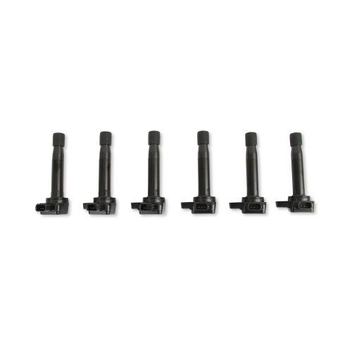 PartzBiz CM: 140085K-6-คอยล์จุดระเบิด Accel - Honda และ Acura 3.0, 3.2, 3.5L, 6 สูบ, สีดำ, 6-Pack