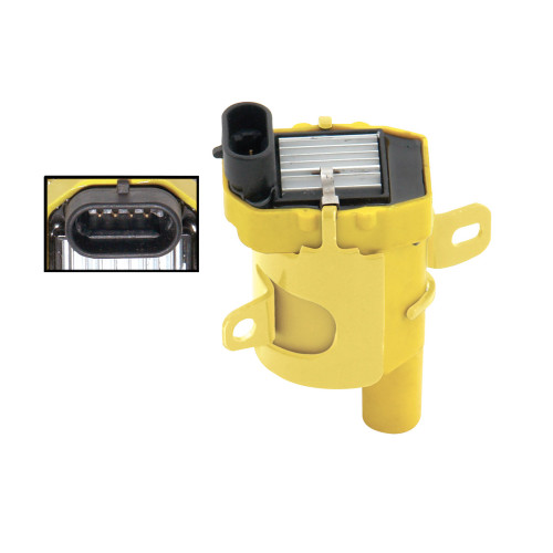 PartzBiz CM: 140040ACC-ACCEL Ignition Coil - SuperCoil - 1999-2007 GM LS Truck 4.8/5.3/6.0L engines - Yellow - Individual PartzBiz CM: 140040ACC-ACCEL Ignition Coil - SuperCoil - 1999-2007 GM LS Truck 4.8/5.3/6.0L engines - Yellow - Individual