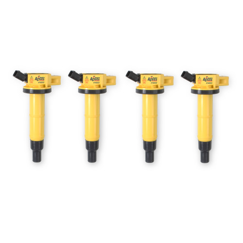 PartzBiz CM: 140333-4-ACCEL Ignition Coil - SuperCoil - Toyota - 2.4L - I4 - 4-Pack
