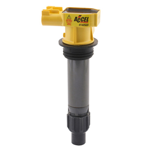 PartzBiz CM: 140569-ACCEL Ignition Coil Super Coil Series 2007-2019 GM/SAAB/Suzuki 2.8L/3.2L/3.6L V6 engines, Yellow, Individual PartzBiz CM: 140569-ACCEL Ignition Coil Super Coil Series 2007-2019 GM/SAAB/Suzuki 2.8L/3.2L/3.6L V6 engines, Yellow, Individual
