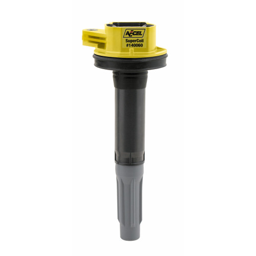 PartzBiz CM: 140060-ACCEL Ignition Coil Super Coil Series 2011-2016 Ford 5.0L Coyote Engines, Yellow, Individual PartzBiz CM: 140060-ACCEL Ignition Coil Super Coil Series 2011-2016 Ford 5.0L Coyote Engines, Yellow, Individual