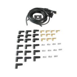 PartzBiz CM 4041K - ชุดสายหัวเทียน - 8 มม. - ลวดสีดำพร้อมบู๊ท 90 องศาสีดำ PartzBiz CM 4041K - ชุดสายหัวเทียน - 8 มม. - ลวดสีดำพร้อมบู๊ท 90 องศาสีดำ