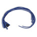 PartzBiz CM: 4040B-Spark Plug Wire Set- 8mm - Blue Wire with Blue Straight Boots PartzBiz CM: 4040B-Spark Plug Wire Set- 8mm - Blue Wire with Blue Straight Boots