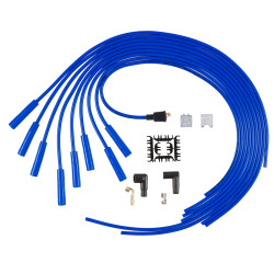 PartzBiz CM 5040B - ชุดสายหัวเทียน - 8 มม. - สากล - ลวดสีน้ำเงินพร้อมบู๊ทตรงสีน้ำเงิน PartzBiz CM 5040B - ชุดสายหัวเทียน - 8 มม. - สากล - ลวดสีน้ำเงินพร้อมบู๊ทตรงสีน้ำเงิน