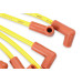 PartzBiz CM: 4048-Spark Plug Wire Set - 8mm - Yellow with HEI Stock Style Boots PartzBiz CM: 4048-Spark Plug Wire Set - 8mm - Yellow with HEI Stock Style Boots