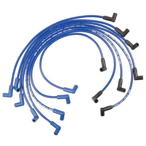 PartzBiz CM: 5048B-SPARK PLUG WIRE SET - 90 DEG BOOTS - BLUE PartzBiz CM: 5048B-SPARK PLUG WIRE SET - 90 DEG BOOTS - BLUE