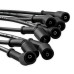 PartzBiz CM: 9065CK-Spark Plug Wire Set - Extreme 9000 Black Ceramic Boot - Chevy / GM 2001-2004 - 3/4 & 1 Ton 8.1L PartzBiz CM: 9065CK-Spark Plug Wire Set - Extreme 9000 Black Ceramic Boot - Chevy / GM 2001-2004 - 3/4 & 1 Ton 8.1L