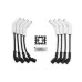 PartzBiz CM: 9070C-ชุดสายหัวเทียน - บูทเซรามิก Extreme 9000 - ขั้วต่อ LS LS3/LS4/LS7