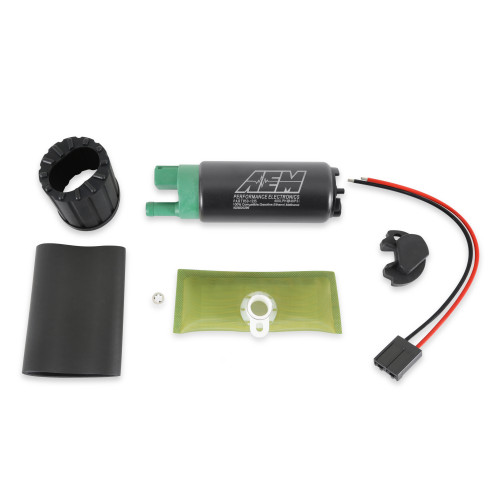 PartzBiz CM: 50-1235-
AEM 400LPH E85-COMPATIBLE FUEL PUMP KIT - SINGLE BARB

