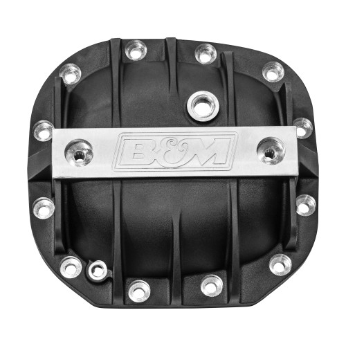 PartzBiz CM: 41296-B&M Hi-Tek Aluminum Differential Cover for Ford Super 8.8 - Black PartzBiz CM: 41296-B&M Hi-Tek Aluminum Differential Cover for Ford Super 8.8 - Black