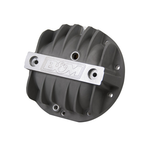PartzBiz CM: 70503-B&M Hi-Tek GM 10-Bolt Aluminum Differential Cover - 8.2-inch BOP