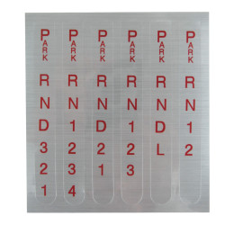 PartzBiz CM 80848 - B&M Indicator Decal