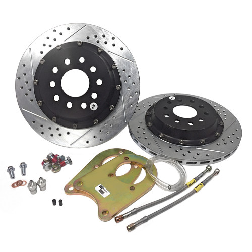 PartzBiz CM: 2302048-
Baer Brakes EradiSpeed+ Rear 2-piece Performance Brake Rotors

