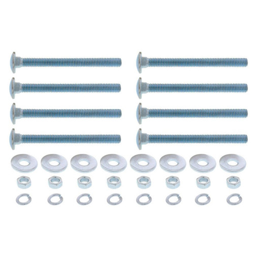 PartzBiz CM: ZP1272-Brothers Trucks Bed Bolt Kit - Steel Floor - Short/Fleet - Zinc PartzBiz CM: ZP1272-Brothers Trucks Bed Bolt Kit - Steel Floor - Short/Fleet - Zinc