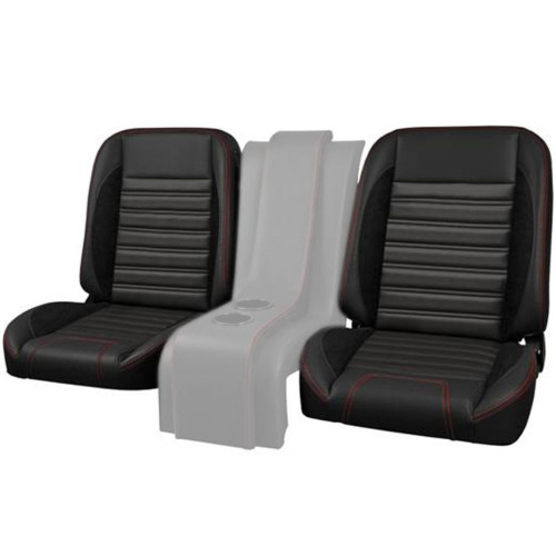 PartzBiz CM: QSBKT87RED-Brothers Trucks Bucket Seats Sport - สีดำเดินด้ายสีแดง PartzBiz CM: QSBKT87RED-Brothers Trucks Bucket Seats Sport - สีดำเดินด้ายสีแดง