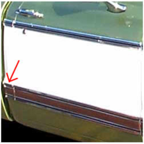 PartzBiz CM: MFB70LH-Brothers Trucks Cab Molding - Lower - Black PartzBiz CM: MFB70LH-Brothers Trucks Cab Molding - Lower - Black