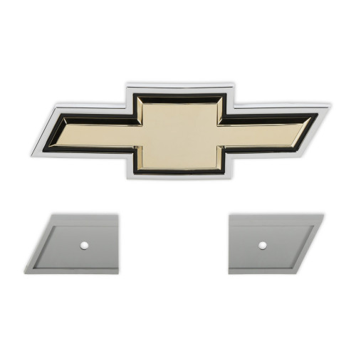 PartzBiz CM: 04-535-BROTHERS Trucks C/K Bowtie Grille Emblem for 4 Headlight Grille