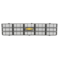 PartzBiz CM 04-170 - BROTHERS Trucks C/K Chevy Grille - พร้อมหูกระต่าย - สีดำ
