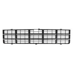 PartzBiz CM 04-309 - BROTHERS Trucks C/K Chevy Grille - ไม่มี Bowtie - Dark Charcoal