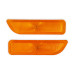 PartzBiz CM: 07-140-BROTHERS Trucks C/K GMC Parking Light Lens Pair - Amber PartzBiz CM: 07-140-BROTHERS Trucks C/K GMC Parking Light Lens Pair - Amber