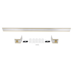 PartzBiz CM 04-559 - BROTHERS Trucks C/K Rear Cab Moulding Set - Camper Special