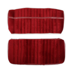 PartzBiz CM 05-291 - BROTHERS Trucks C/K Seat Upholstery Kit - ผ้า/ไวนิล - Maroon/Burgundy