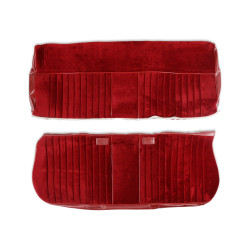 PartzBiz CM 05-321 - BROTHERS Trucks C/K Seat Upholstery Kit - Deluxe Pleat Cloth/Vinyl - Maroon/Burgundy PartzBiz CM 05-321 - BROTHERS Trucks C/K Seat Upholstery Kit - Deluxe Pleat Cloth/Vinyl - Maroon/Burgundy