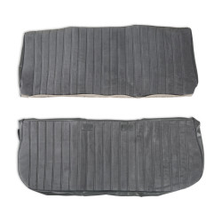 PartzBiz CM 05-299 - BROTHERS Trucks C/K Seat Upholstery Kit - Full Pleat Cloth/Vinyl - Grey/Charcoal PartzBiz CM 05-299 - BROTHERS Trucks C/K Seat Upholstery Kit - Full Pleat Cloth/Vinyl - Grey/Charcoal