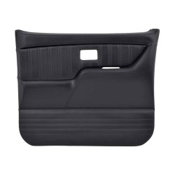 PartzBiz CM QDP0087BLUE - Brothers Trucks Custom Sport Door Panels - Black - Blue Stitching