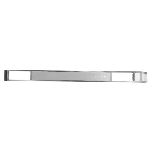 PartzBiz CM: DPM87ACBLKALUM-Brothers Trucks Dash Pad Molding - With A/C - Black / Aluminum PartzBiz CM: DPM87ACBLKALUM-Brothers Trucks Dash Pad Molding - With A/C - Black / Aluminum