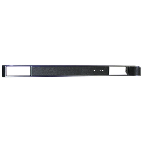 PartzBiz CM: DPM87ACBLKSILVER-Brothers Trucks Dash Pad Molding - With A/C - Black / Argent PartzBiz CM: DPM87ACBLKSILVER-Brothers Trucks Dash Pad Molding - With A/C - Black / Argent