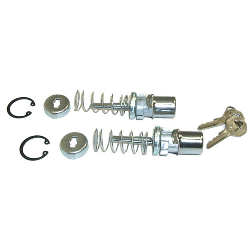 PartzBiz CM: DLCA66P-Brothers Trucks Exterior Door Locks - Matching Pair