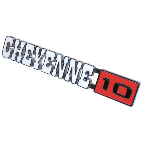 PartzBiz CM: FE72CY1-Brothers Trucks Fender Emblem - Cheyenne 10 PartzBiz CM: FE72CY1-Brothers Trucks Fender Emblem - Cheyenne 10