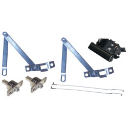 PartzBiz CM TGCK72B - Brothers Trucks Fleetside Tailgate Component Kit - Black PartzBiz CM TGCK72B - Brothers Trucks Fleetside Tailgate Component Kit - Black