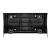 PartzBiz CM: 04-359-BROTHERS Trucks GMT400 Front License Plate Bracket - w/o Strip - Black PartzBiz CM: 04-359-BROTHERS Trucks GMT400 Front License Plate Bracket - w/o Strip - Black