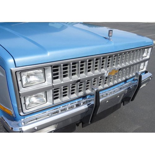 PartzBiz CM: GRO82CC-Brothers Trucks Grille - Chrome/Gray PartzBiz CM: GRO82CC-Brothers Trucks Grille - Chrome/Gray