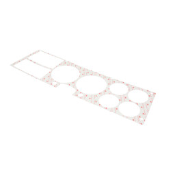 PartzBiz CM INST8BZ - Brothers Trucks Instrument Bezel Trim - Brushed Aluminum PartzBiz CM INST8BZ - Brothers Trucks Instrument Bezel Trim - Brushed Aluminum