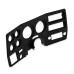 PartzBiz CM: INST776-Brothers Trucks Instrument Bezel - With A/C - Black PartzBiz CM: INST776-Brothers Trucks Instrument Bezel - With A/C - Black