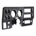PartzBiz CM: INST836-Brothers Trucks Instrument Bezel - With A/C - Black/Chrome PartzBiz CM: INST836-Brothers Trucks Instrument Bezel - With A/C - Black/Chrome