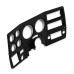 PartzBiz CM: INST777-Brothers Trucks Instrument Bezel - With A/C - Black/Chrome PartzBiz CM: INST777-Brothers Trucks Instrument Bezel - With A/C - Black/Chrome